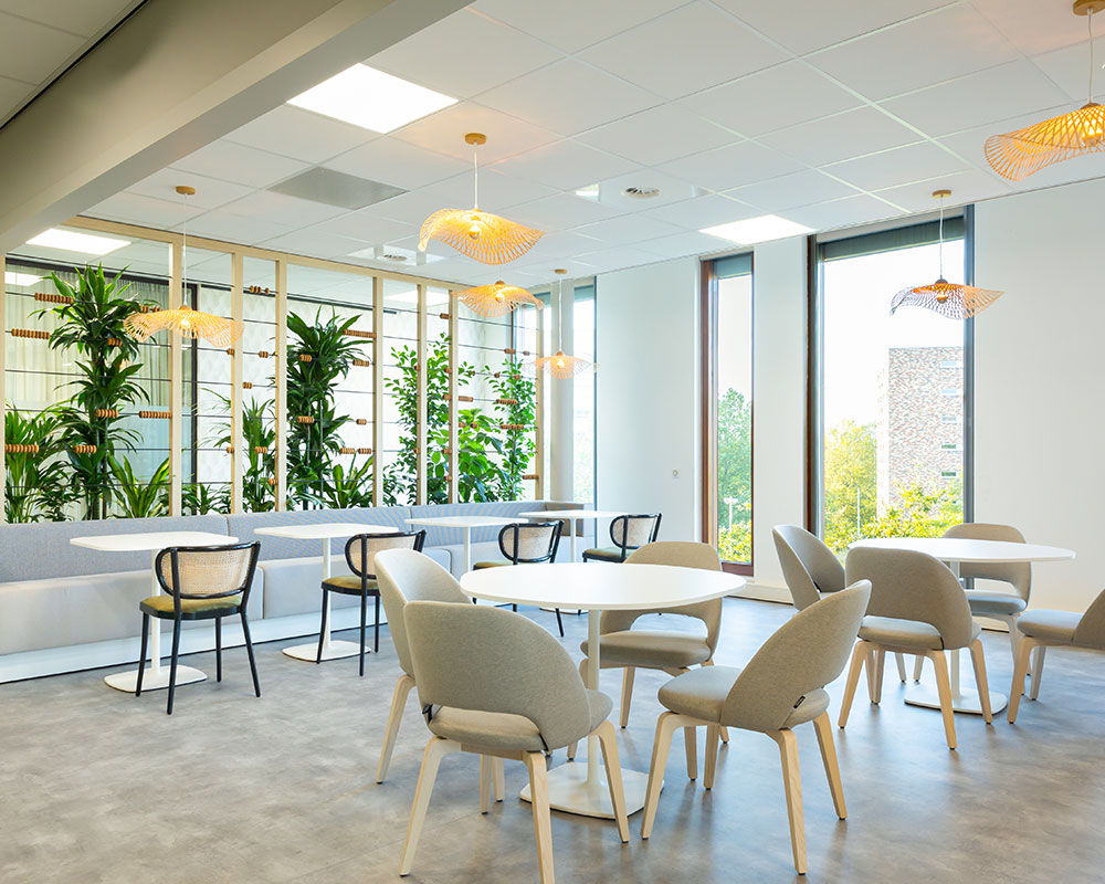 Een moderne kantoorinrichting