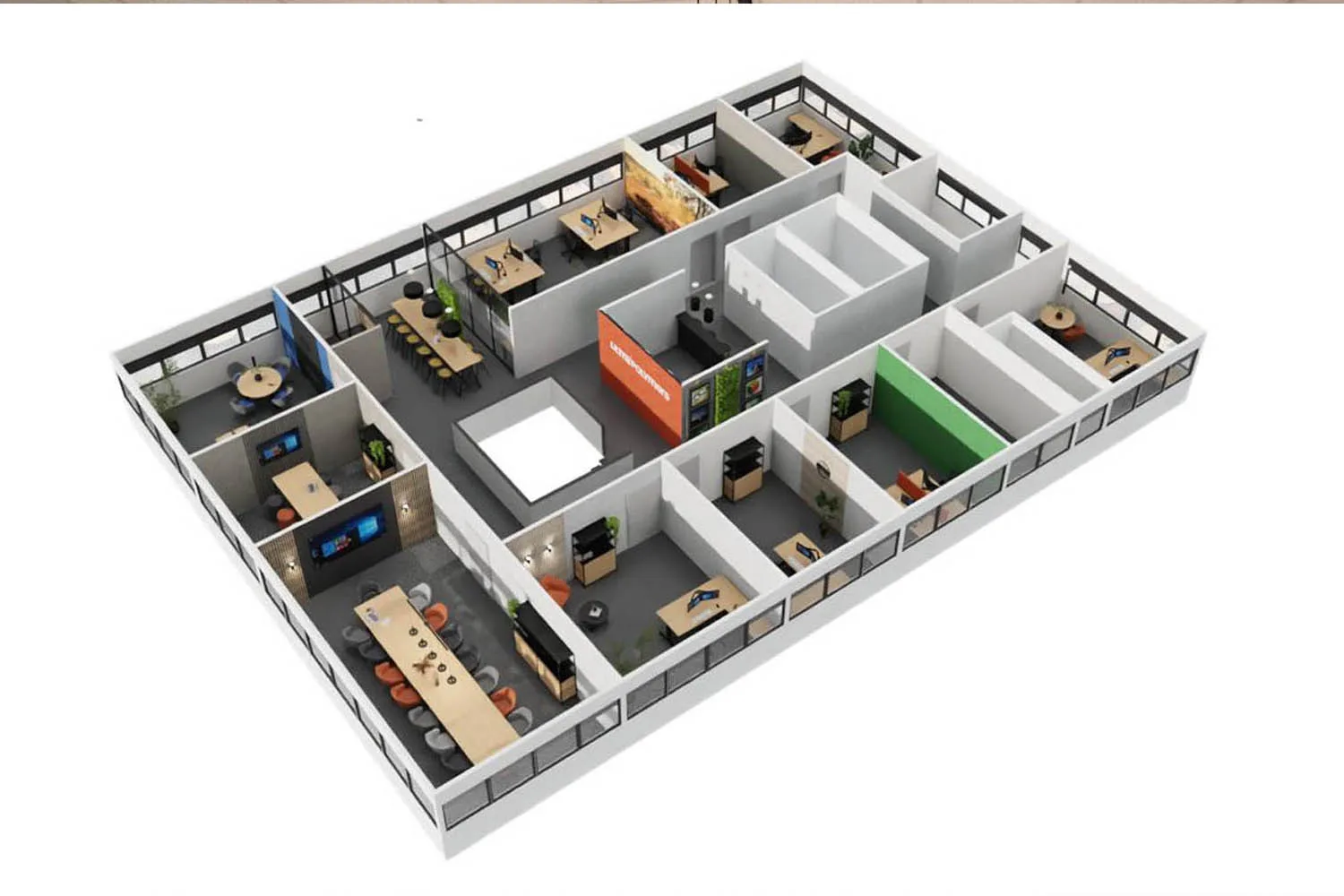 Ultrapolymers interieurontwerp