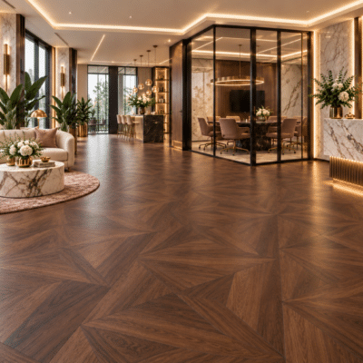 Donker walnoot of luxe fineer